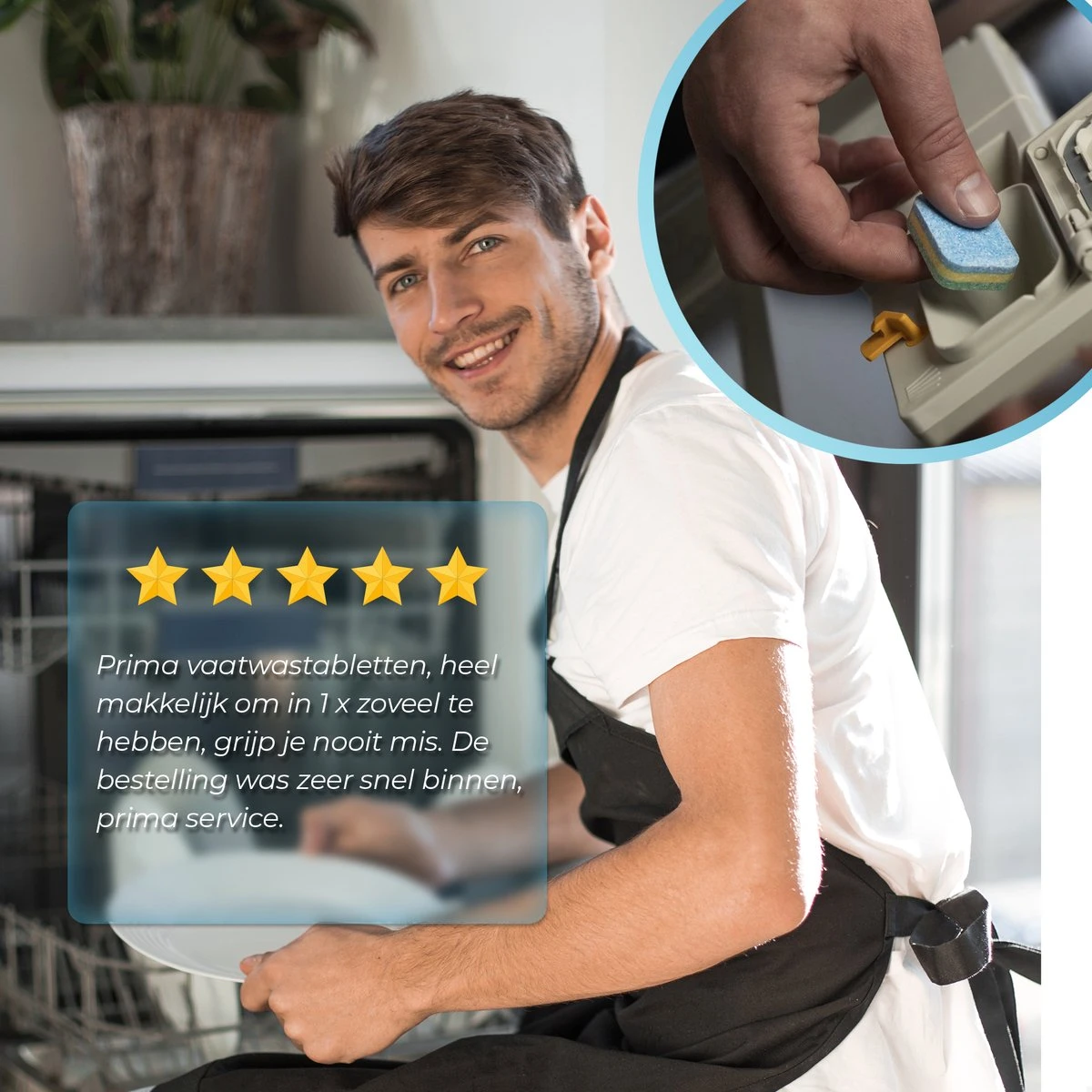 Mapache Vaatwastabletten 500 Stuks - 3 Laags - Voordeelverpakking - Afbeelding 9