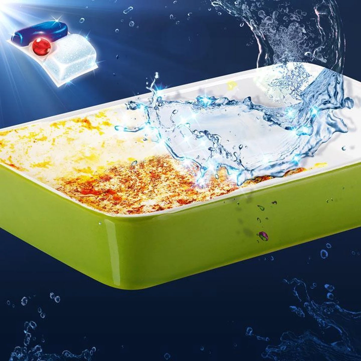 Finish Quantum Ultimate Active Blue Regular Vaatwastabletten - 60 Tabs - Afbeelding 6