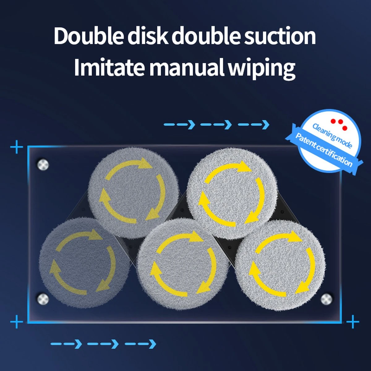 PuroTech Robot Ramenwasser - Ruitenreiniger - Nieuwste Uitvoering - Ramenwisser - Elektrische Ramenwisser - Incl. Afstandsbediening - Raamrobot - Afbeelding 2