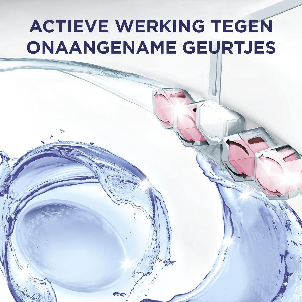 Glorix Aroma Lux Pink Jasmine & Elderflower Toiletblokken - 9 Stuks - Voordeelverpakking - Afbeelding 4