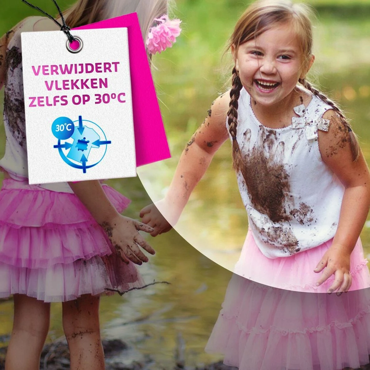 Vanish Oxi Action Crystal White Base Poeder - Voor Witte Was - 2,4 Kg - Afbeelding 2