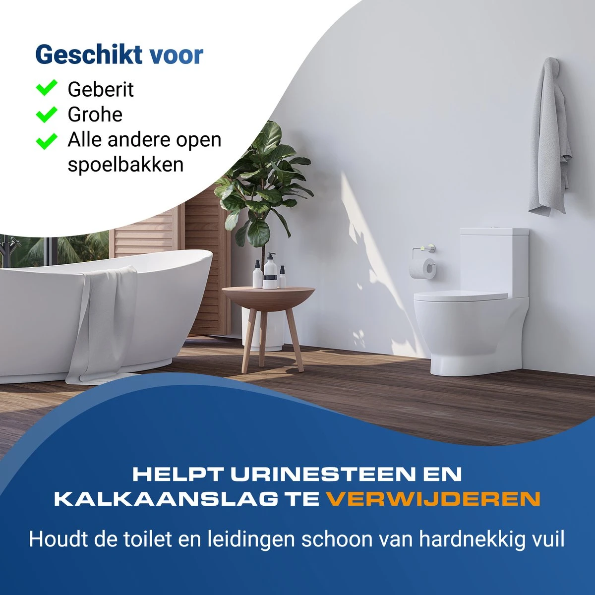 Witte Toiletblokjes Voor Inbouwreservoir Voor O.a Geberit En Grohe - 25 Stuks - Met Lavendel - Vlekvrij - Stortbakblokjes - Afbeelding 6