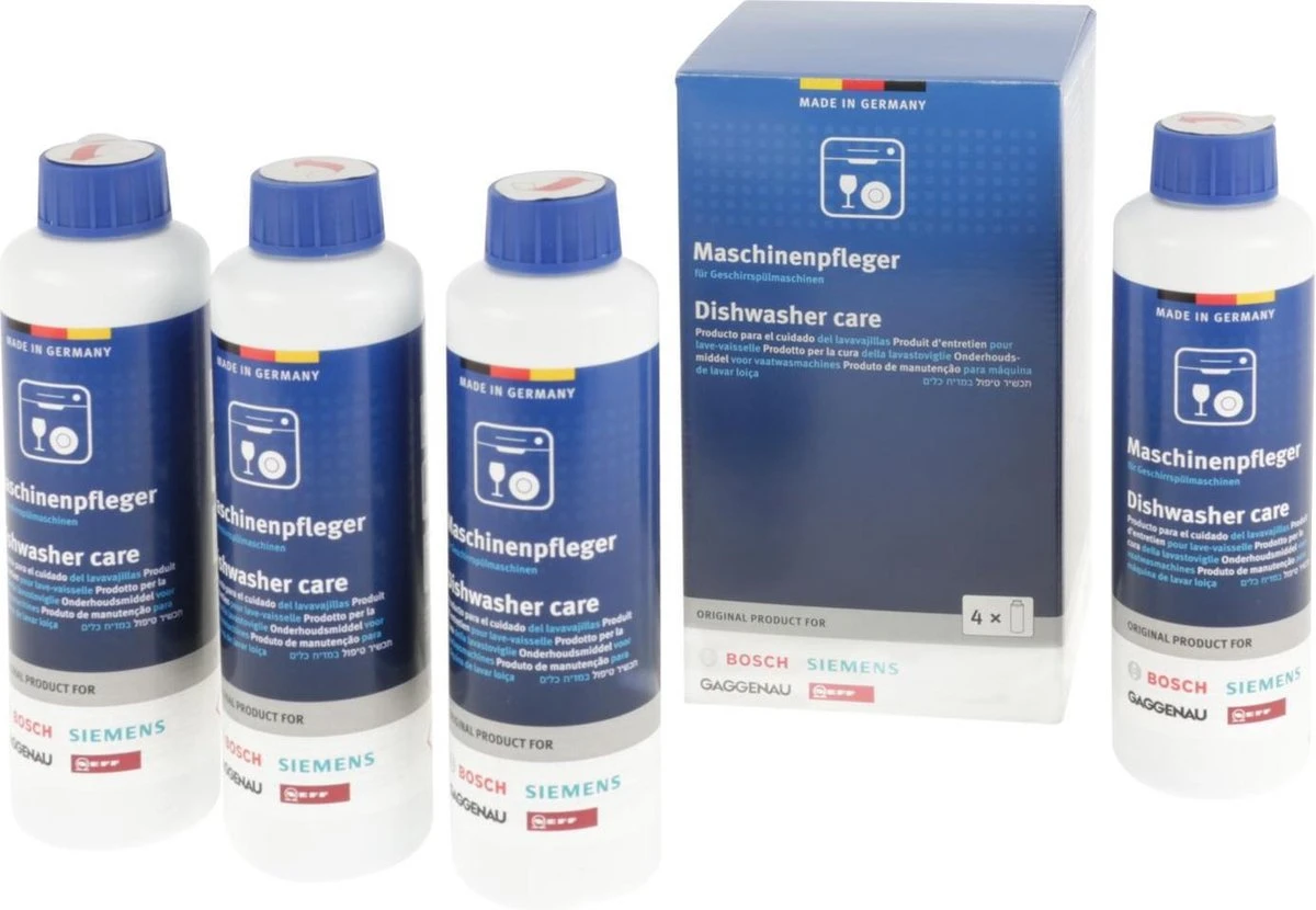 Bosch / Siemens - Vaatwasser Reiniger - 4x 250 Ml - 00311996 - Afbeelding 2