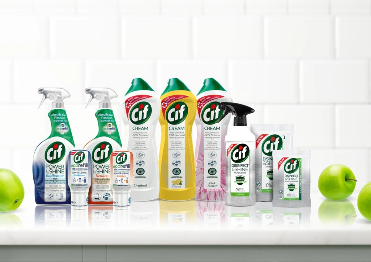 Cif CleanBoost Power & Shine Badkamer Spray - 6 X 750 Ml - Voordeelverpakking - Afbeelding 11