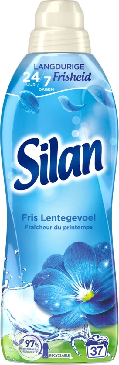 Silan Fris Lentegevoel Wasverzachter - 6 X 37 Wasbeurten - Voordeelverpakking - Afbeelding 9