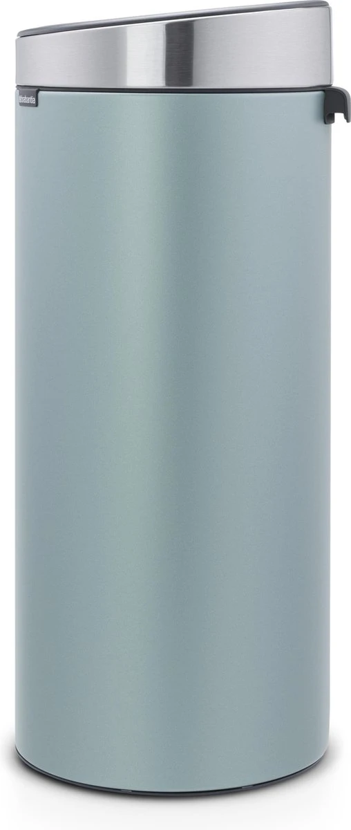 Brabantia Touch Bin Prullenbak - 30 L - Metallic Mint / Matt Steel Fingerprint Proof Deksel - Afbeelding 5