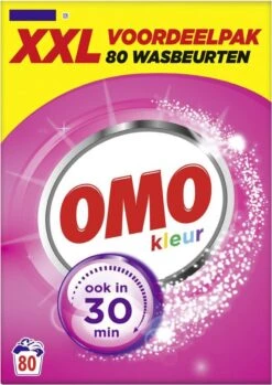 Omo Kleur XXL Waspoeder Voor De Gekleurde Was - 80 Wasbeurten