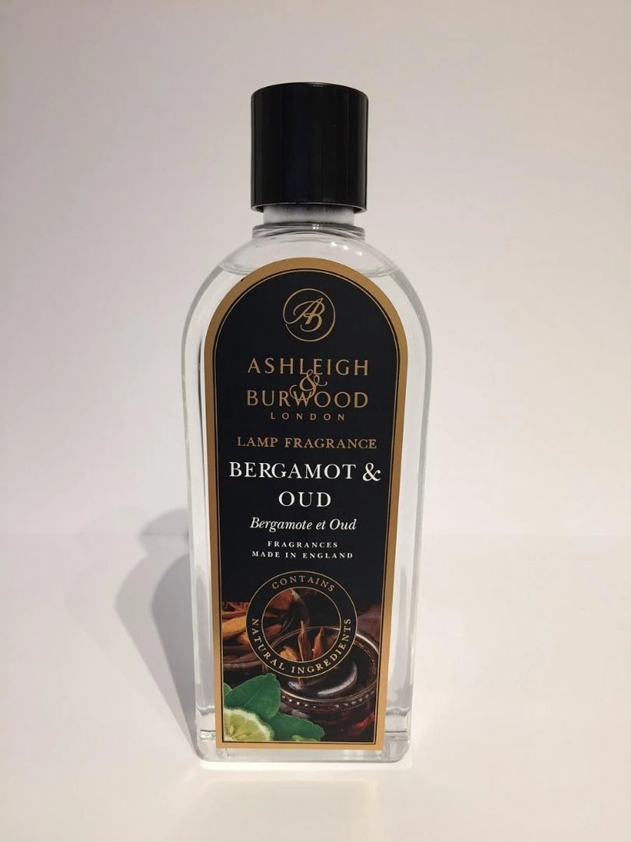 Ashleigh & Burwood Lampenolie Geurolie Bergamot & Oud 500ml - Afbeelding 3