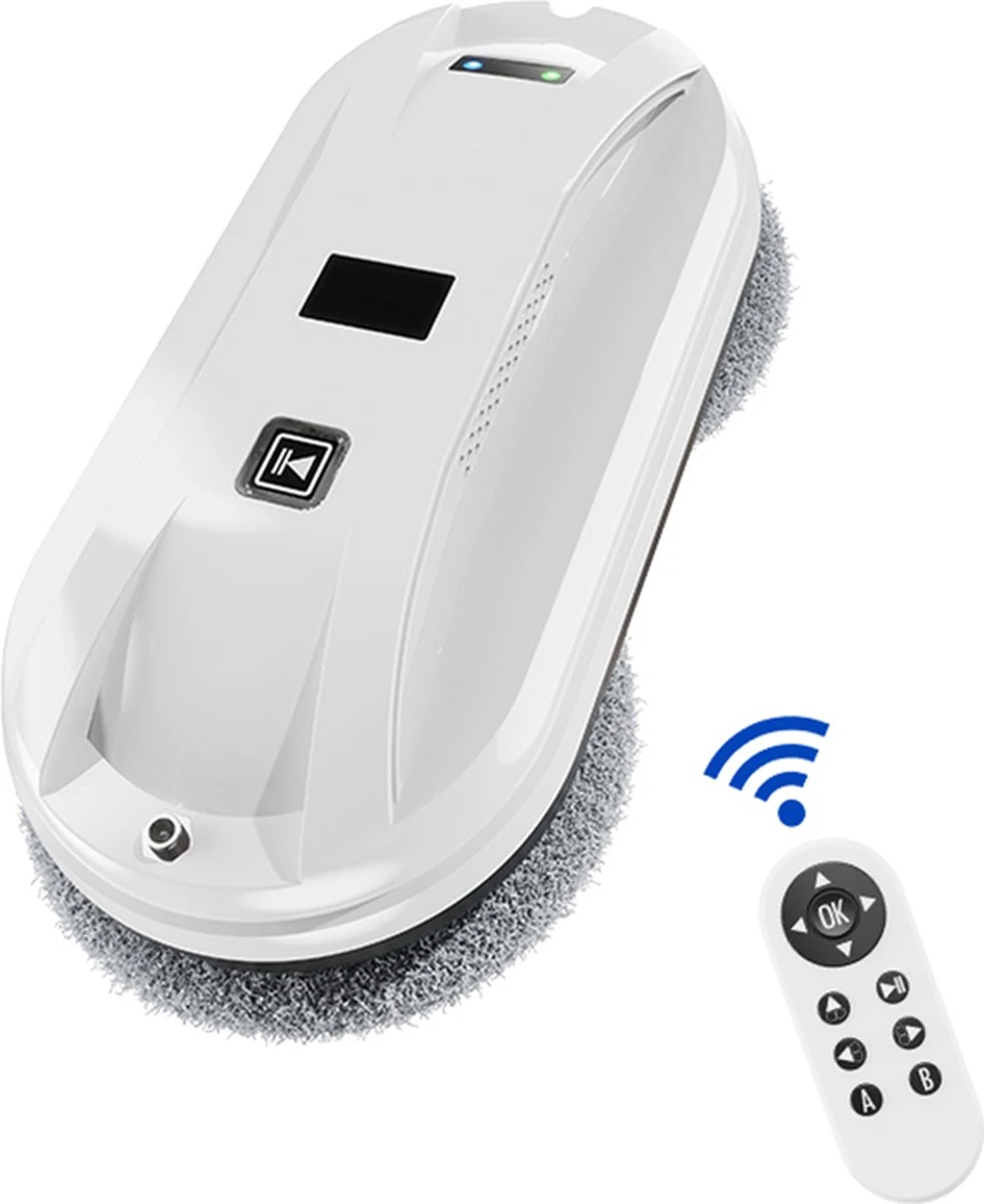 PuroTech Robot Ramenwasser - Ruitenreiniger - Nieuwste Uitvoering - Ramenwisser - Elektrische Ramenwisser - Incl. Afstandsbediening - Raamrobot